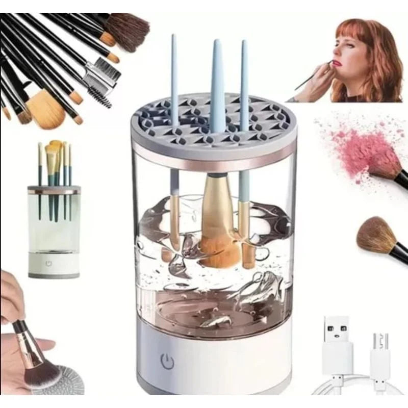 Limpiador De Brochas De Maquillaje