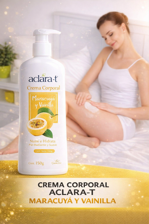 Crema Corporal Aclara-T Maracuyá  150gr