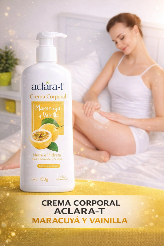 Crema Corporal Aclara-T Maracuyá  150gr