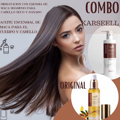 Pack Karseell Shampoo Y Aceite De Argan