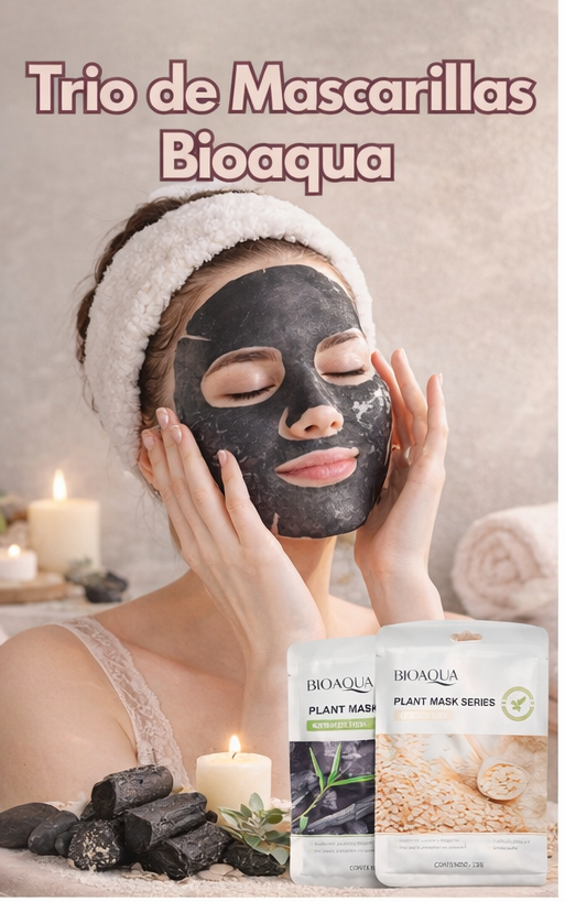 Mascarillas Bioaqua Trio Perfecto