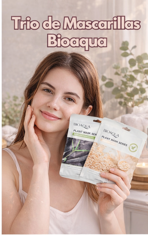 Mascarillas Bioaqua Trio Perfecto