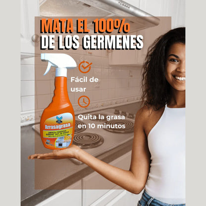 Arrasa Grasa 650 Ml Limpieza Poderosa
