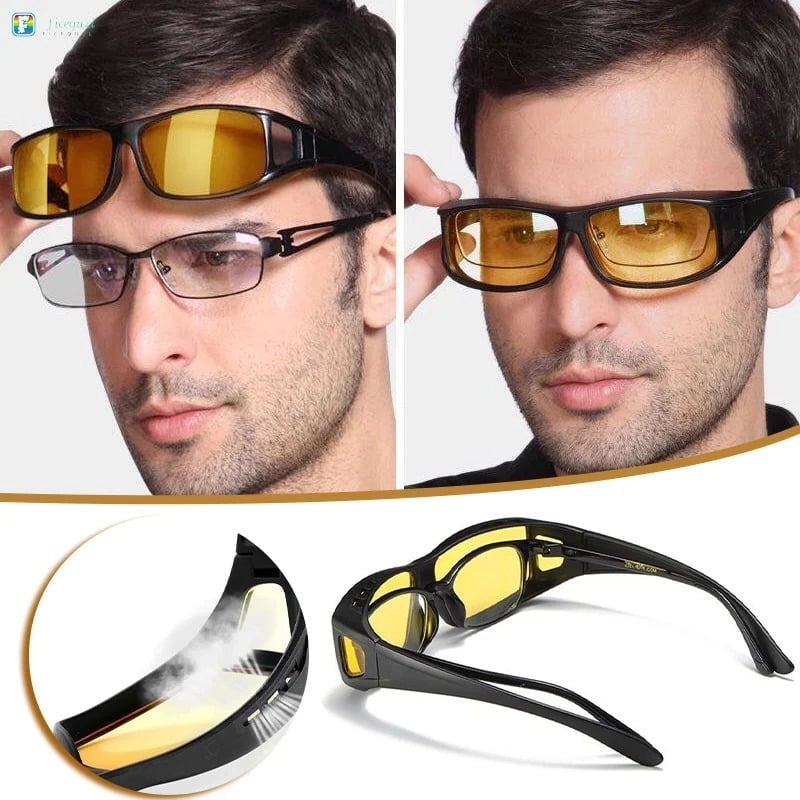 Lentes 2 En 1 Para Conducir Vision Dia