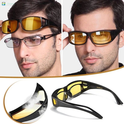 Lentes 2 En 1 Para Conducir Vision Dia